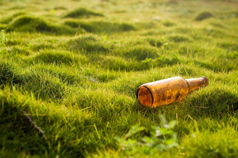 Recycled Glass Bottles