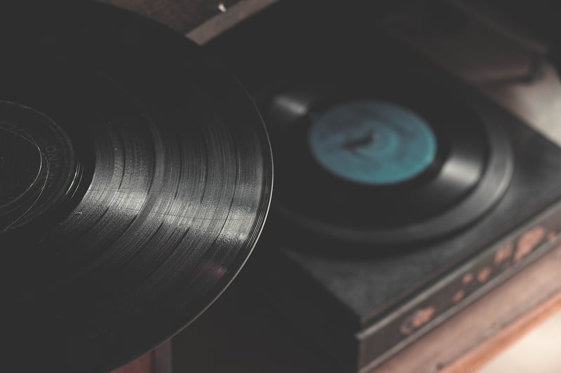 Vinyl Record Cuff Bracelet